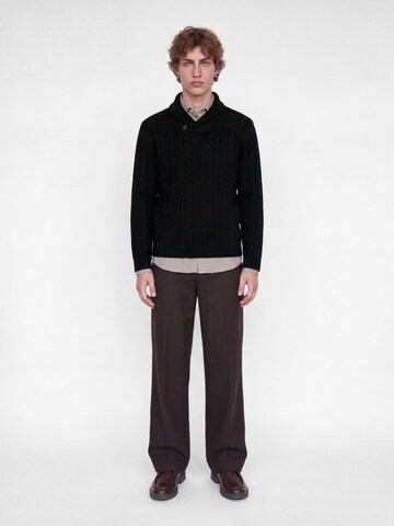 Jack & Jones Premium Свитер 'JPRBlucallum' в Черный