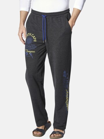 Jan Vanderstorm Loose fit Sports trousers 'Jonn' in Grey: front