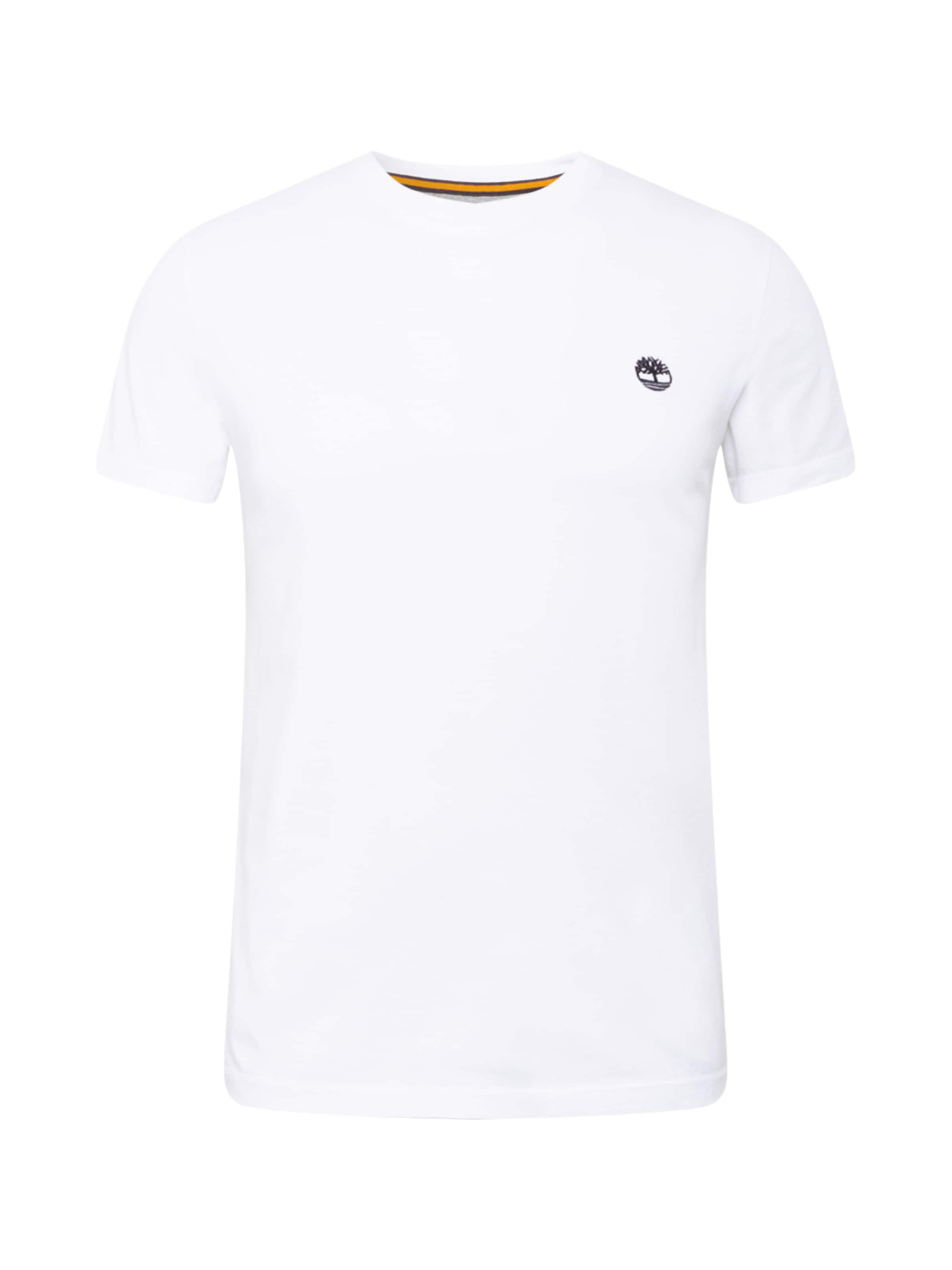 TIMBERLAND Тениска 'Dun-River' в бяло: отпред