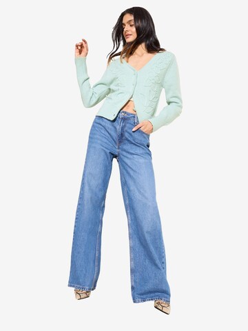 Friends Like These Kardigán - Zelená: predná strana