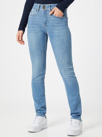 GARCIA Slimfit Jeans 'Caro' in Blauw: voorkant