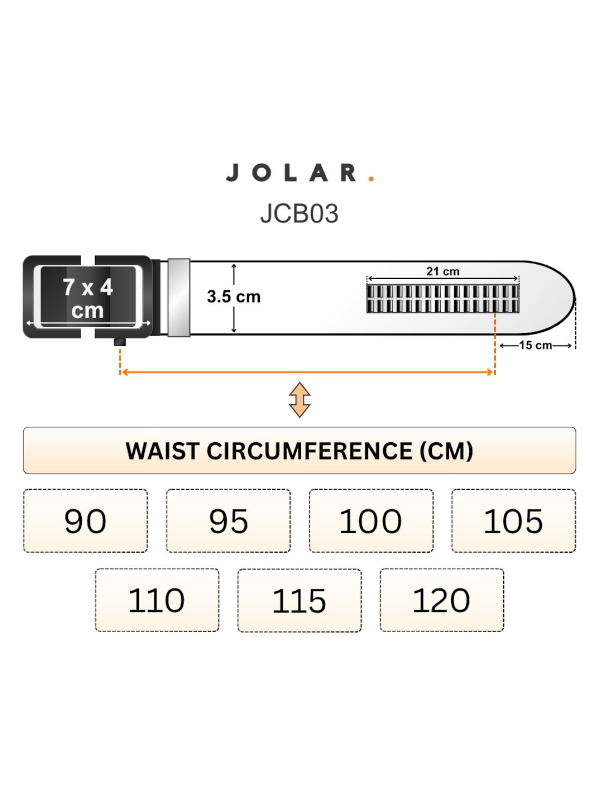 jolar Belt in Black