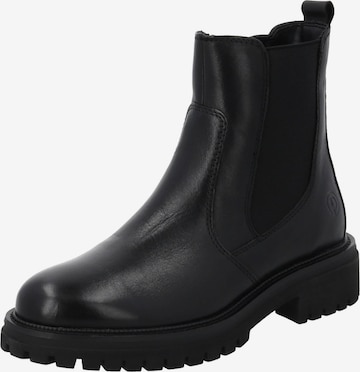 Ghete chelsea 'Gretris' de la Palado pe negru: față