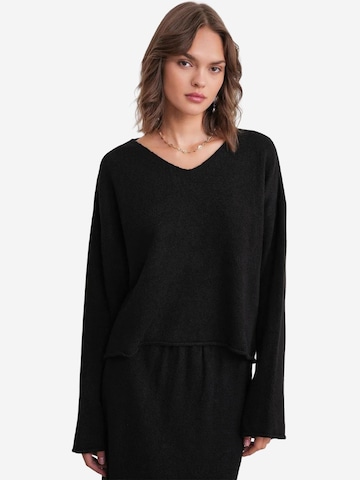 Tenue d'intérieur 'Strick-Koordinaten' MixRay en noir