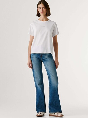 T-shirt 'Mia' Pepe Jeans en blanc