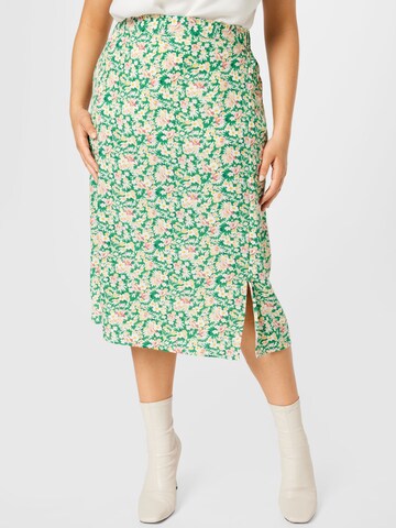EVOKED Skirt 'EASY' in Green: front