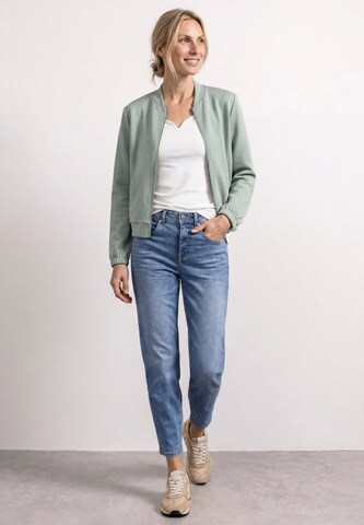 STREET ONE Knit Cardigan in Green