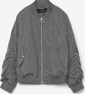 VERO MODA Tussenjas 'SNKatarina' in Grijs: voorkant