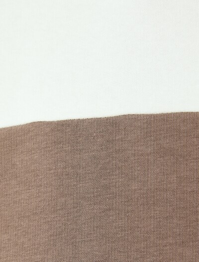 Koton Sweatshirt in Ecru / Chocolate, Item view