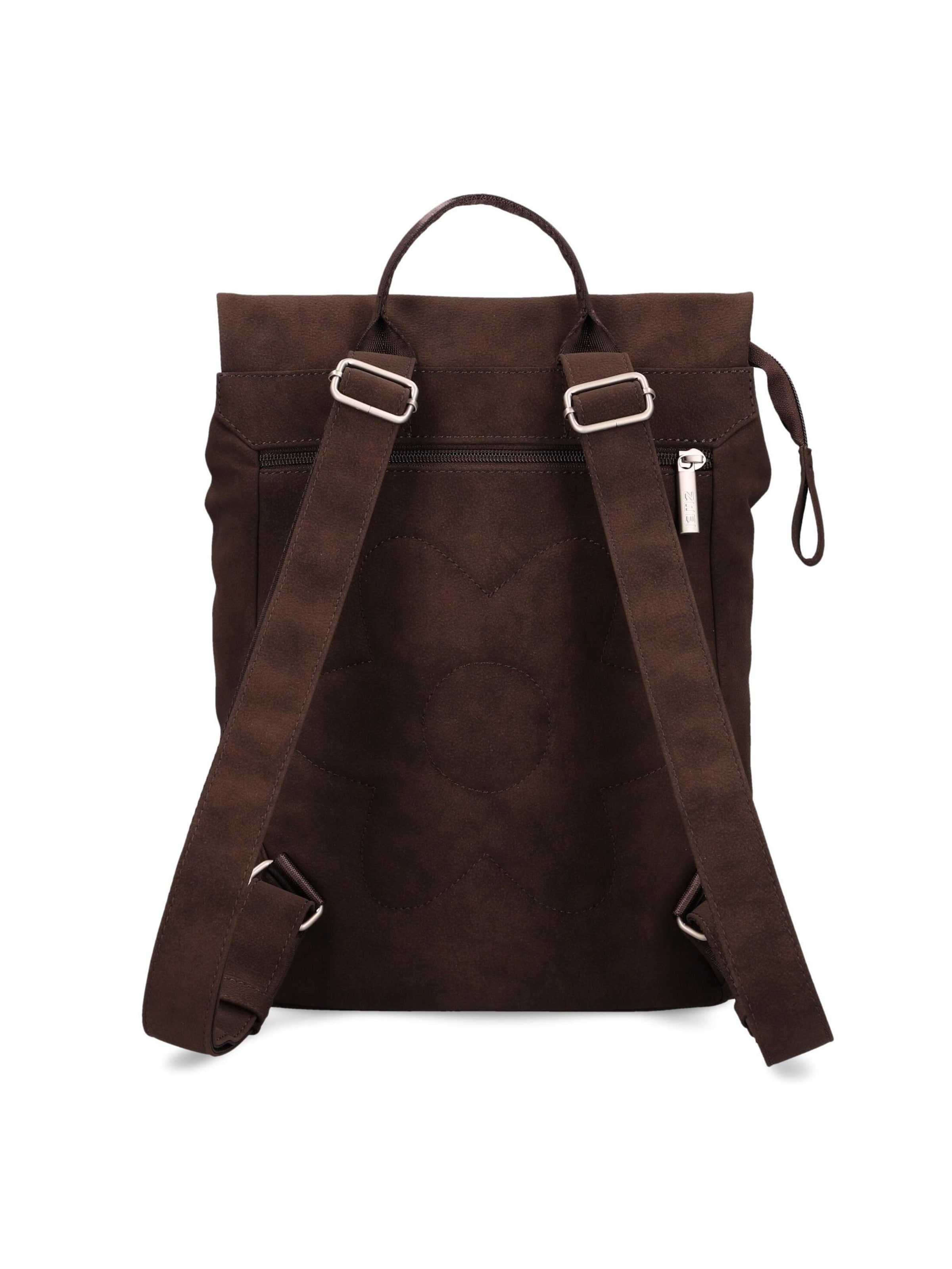 ZWEI Rugzak 'MADEMOISELLE.M MR13' in Bruin