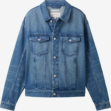 TOM TAILOR DENIM Between-season jacket in Blue: front