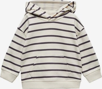 MANGO KIDS Sweatshirt 'Rayas' in Grijs: voorkant