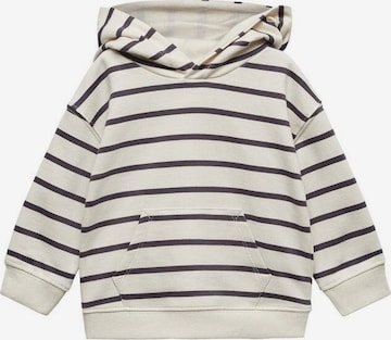 MANGO KIDS Sweatshirt 'Rayas' in Grijs: voorkant