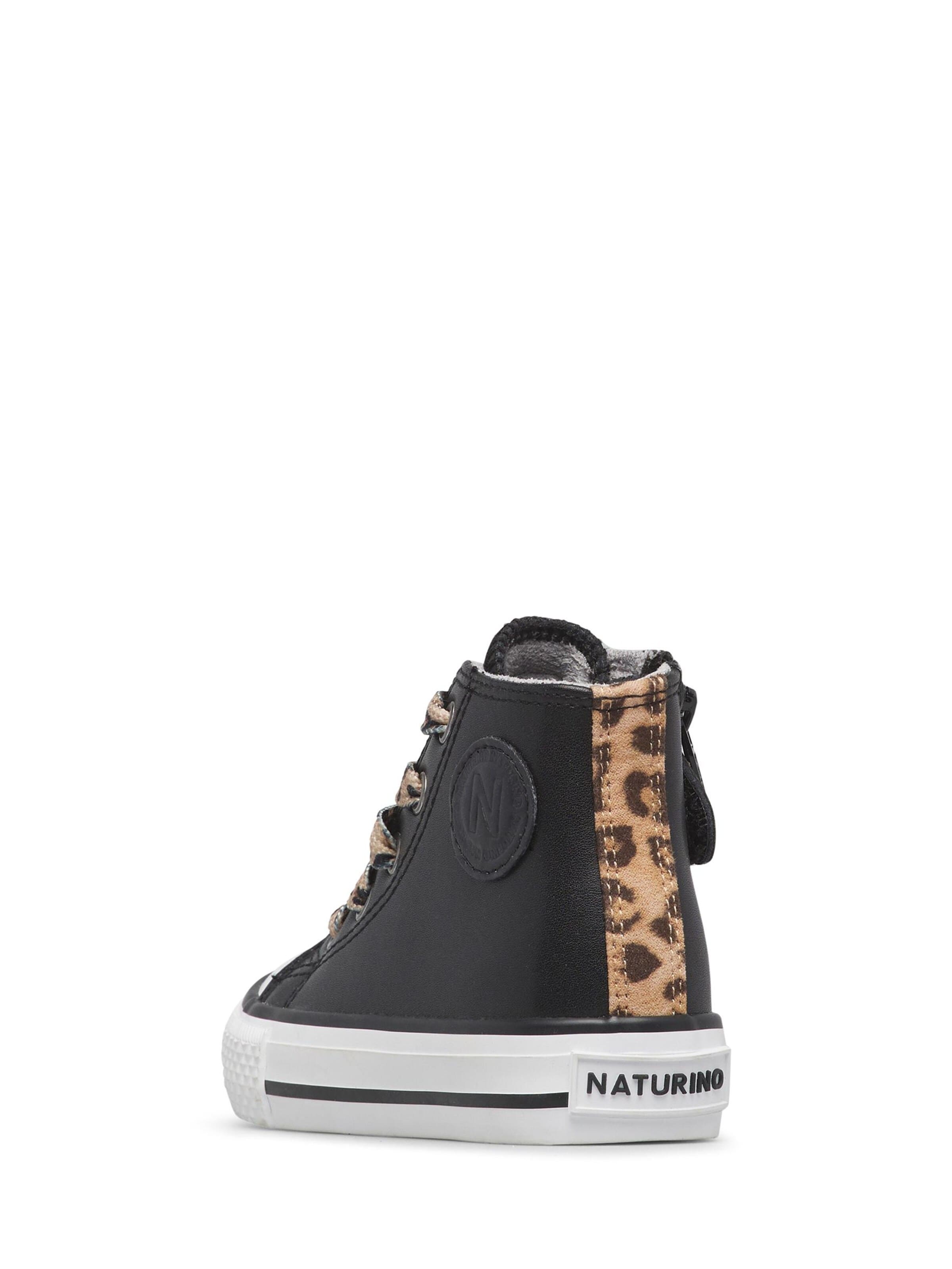 NATURINO Sneakers 'YLFAS.' in Zwart
