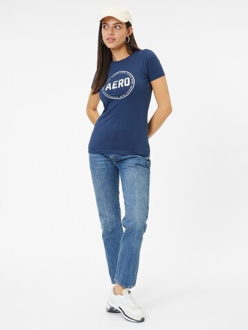 AÉROPOSTALE T-Shirt in Blau