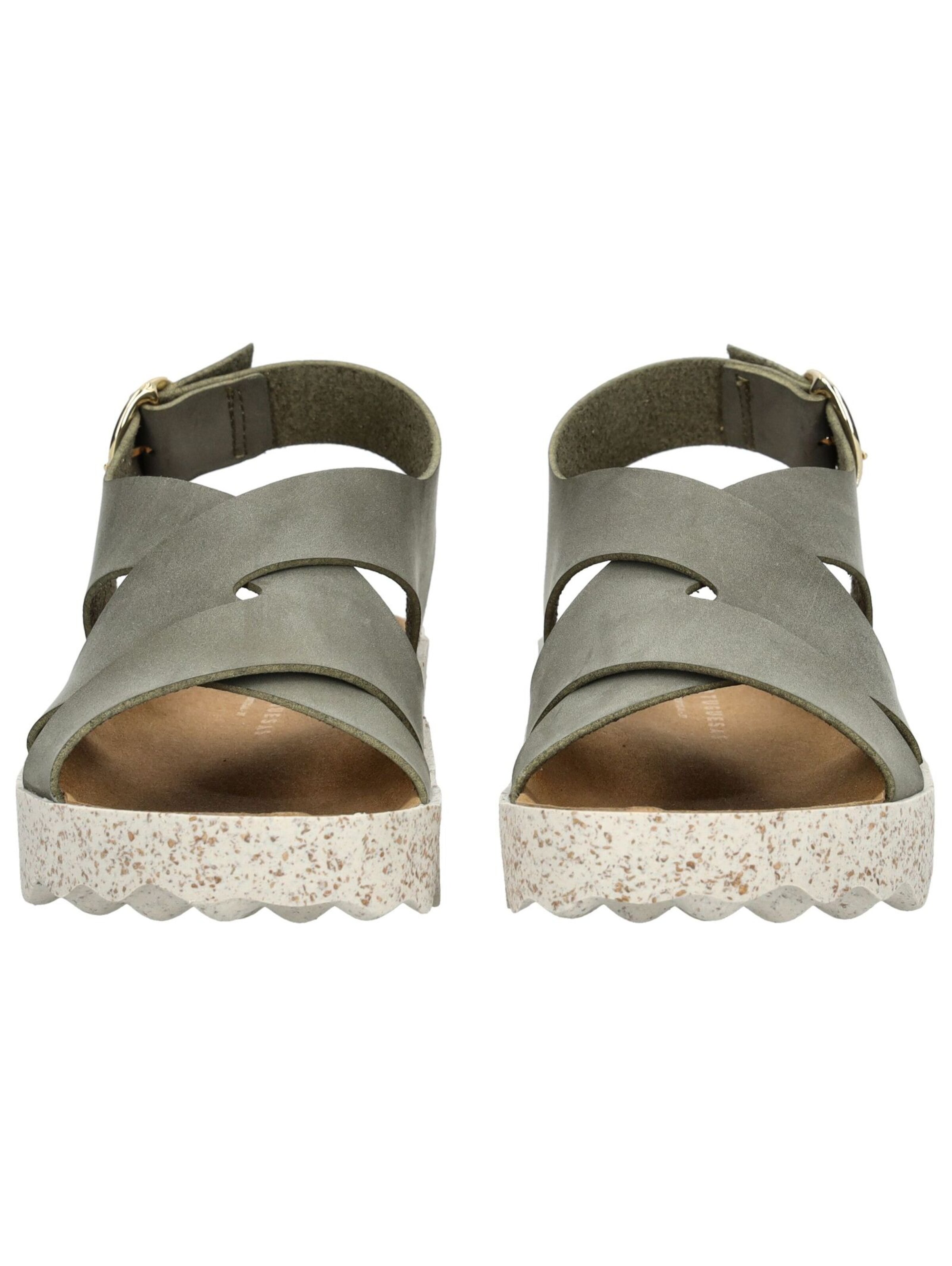 Asportuguesas Sandalen met riem in Groen