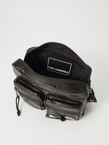 Karl Lagerfeld Válltáska 'IKON' - fekete