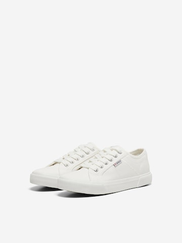 Baskets basses 'Nicola' ONLY en blanc