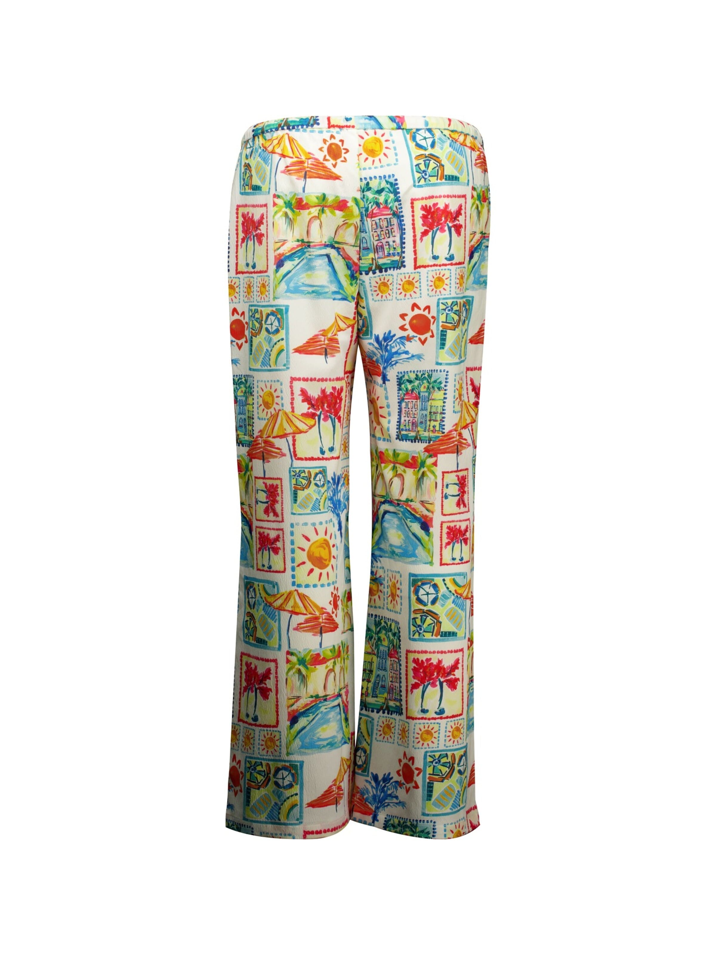 Loosefit Pantalon Deeluxe en mélange de couleurs
