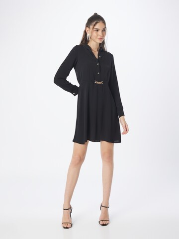 Dorothy Perkins Shirt Dress in Black: front