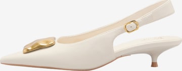 Friends Like These - Zapatos destalonado en beige: frente