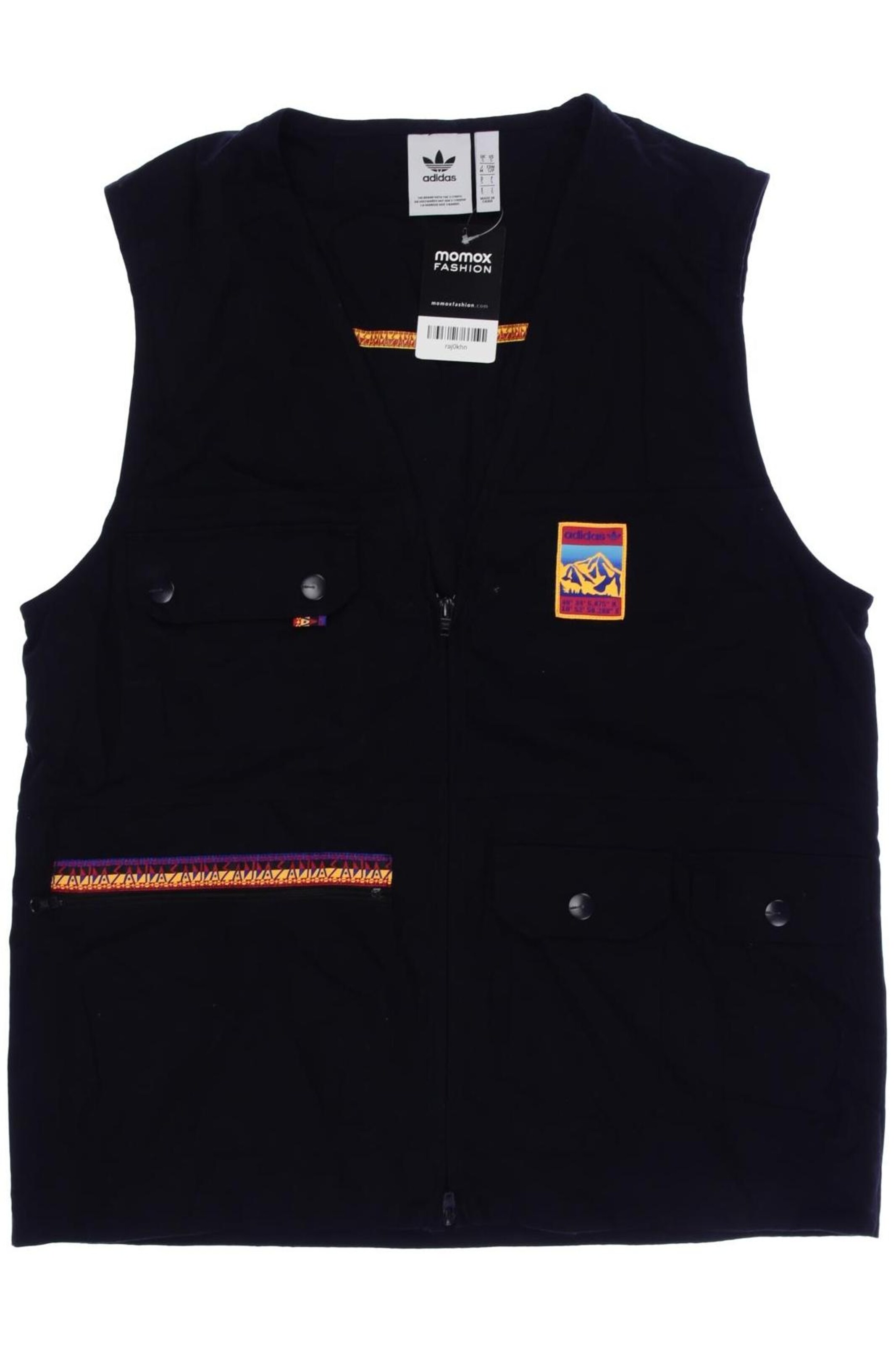 ADIDAS ORIGINALS Vest in S in Black: front