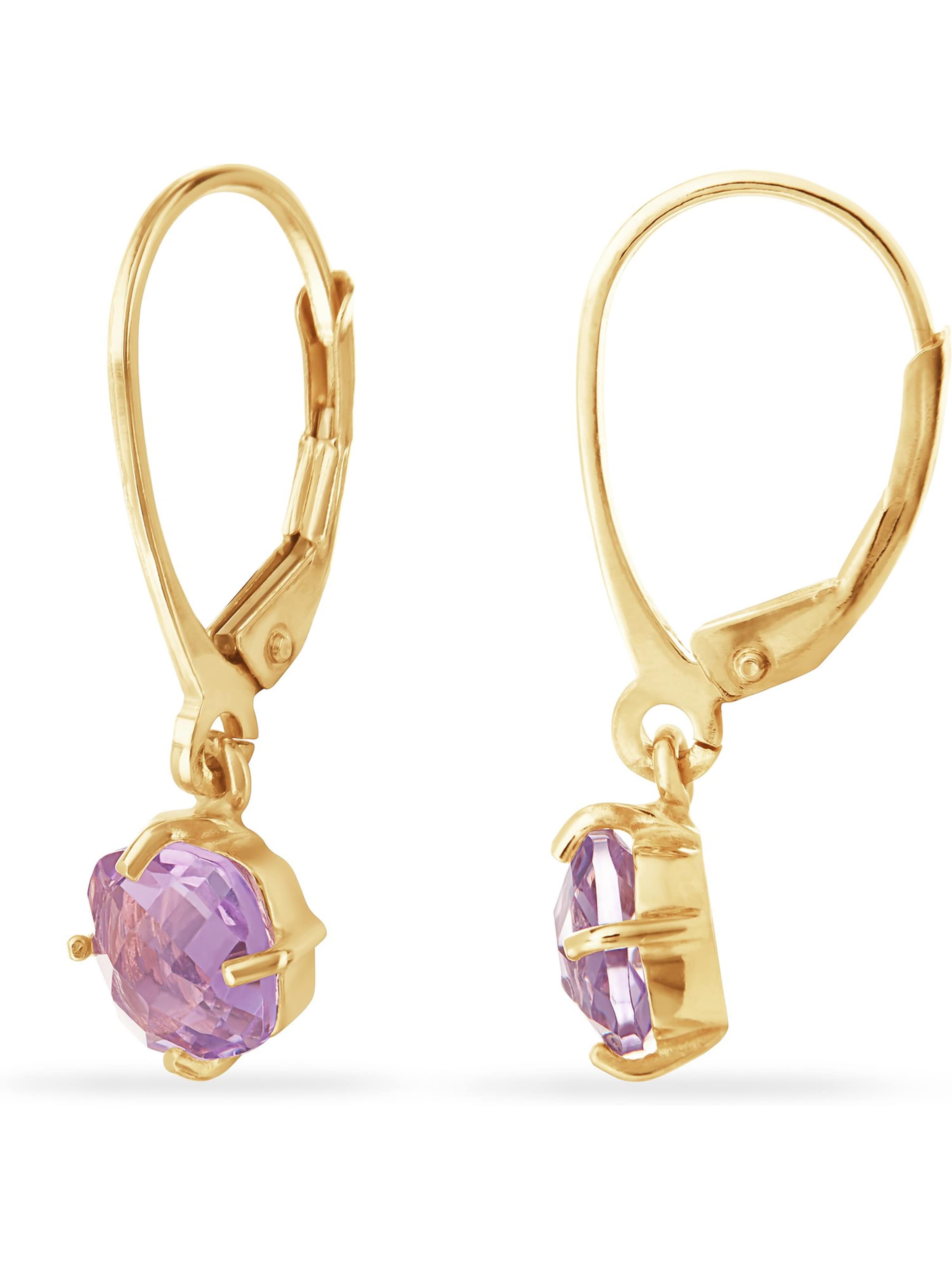 CHRIST Ohrringe in Gold