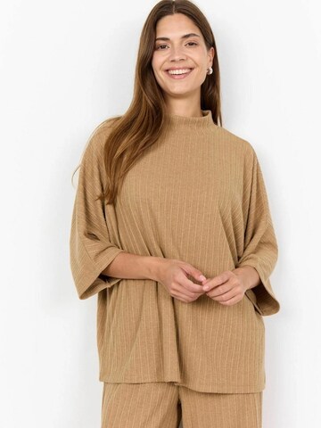 Soyaconcept Sweater ' SC_ISEL ' in Brown: front