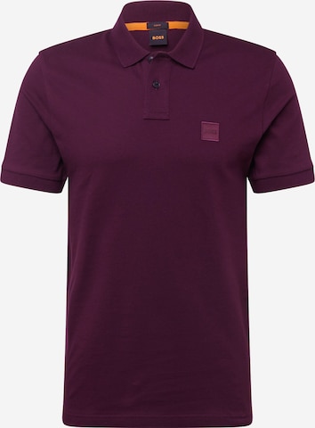 BOSS Orange Shirt 'Passenger' in Purple: front