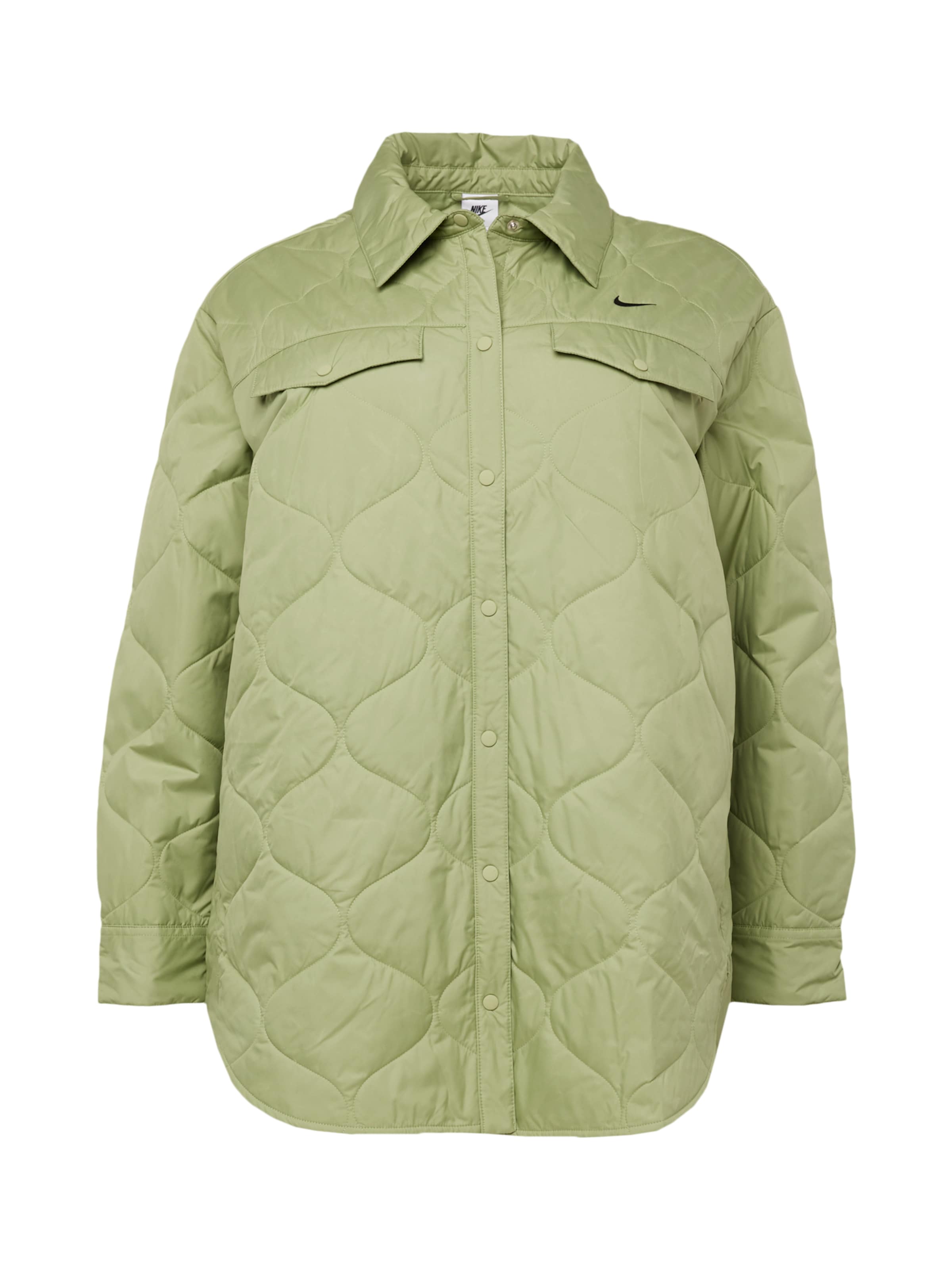 Nike Sportswear Jacke in Grün: Vorderseite