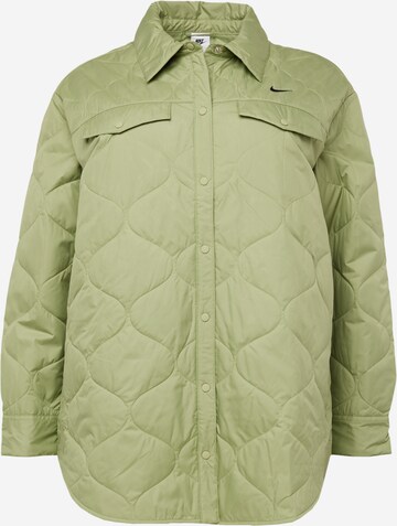 Veste de sport Nike Sportswear en vert : devant