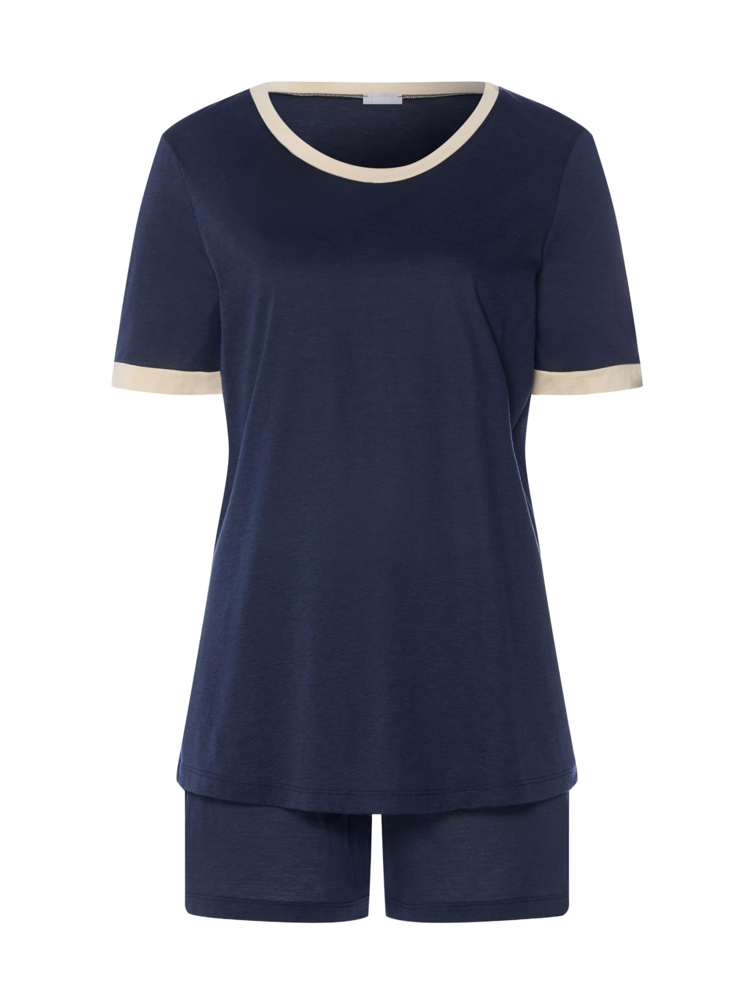 Shorty ' Laura ' Hanro en bleu : devant