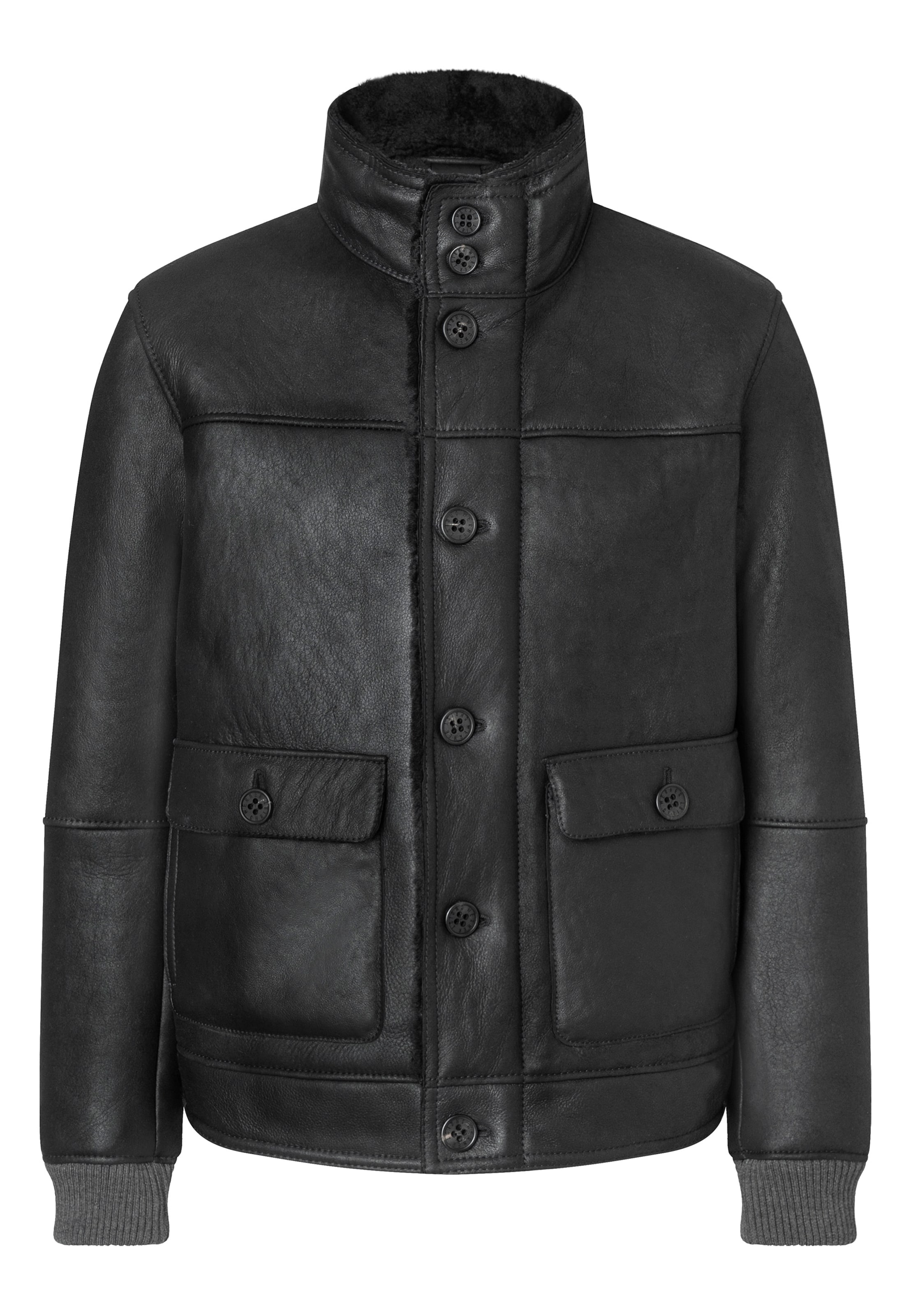 Werner Christ Winterjacke 'Vicente' in Schwarz: Vorderseite