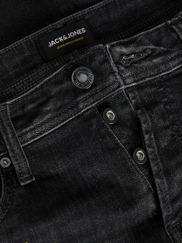 Coupe slim Jean 'TIM' JACK & JONES en noir