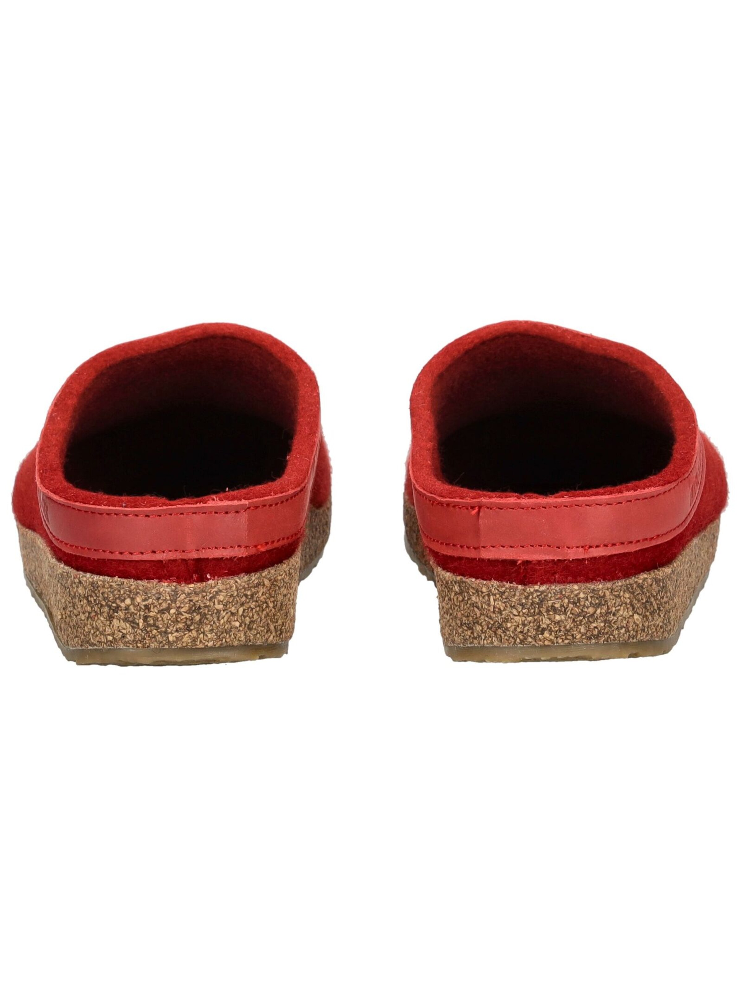 HAFLINGER Slipper 'Torben Grizzly' in Red