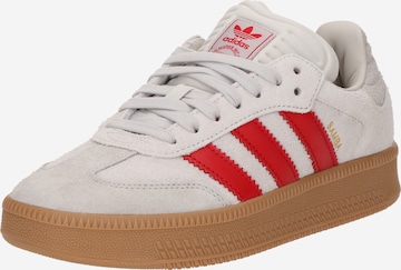 Baskets basses 'SAMBA' ADIDAS ORIGINALS en gris : devant