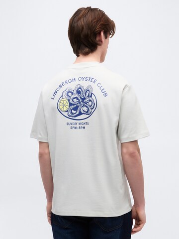 T-Shirt Lindbergh en blanc : devant