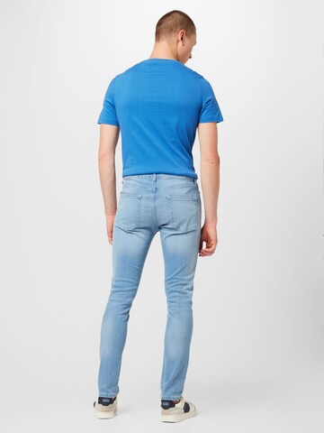 TOPMAN Skinny Jeans in Blue