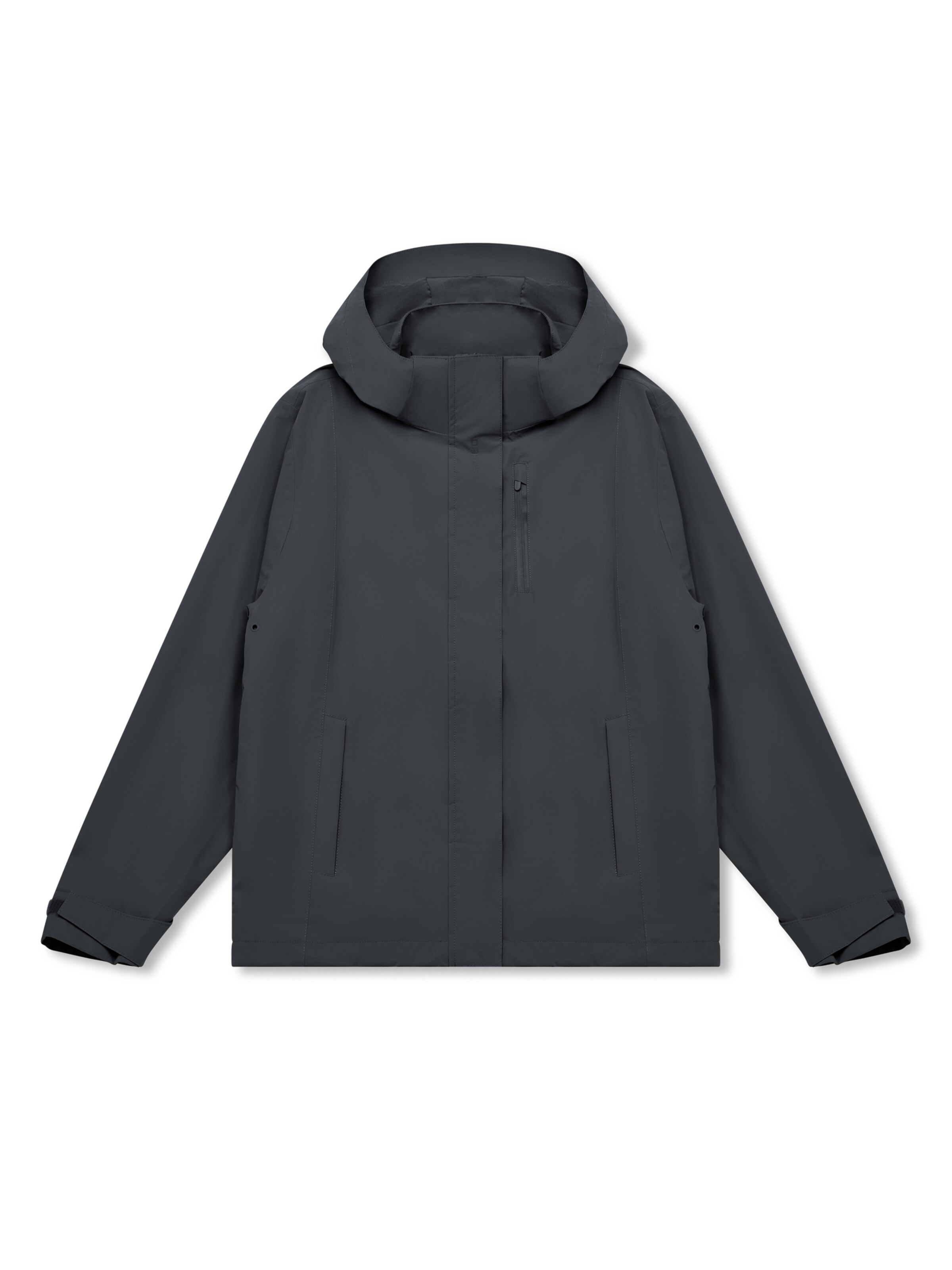 OAK25 Weatherproof jacket 'LumoSense' in Black: front