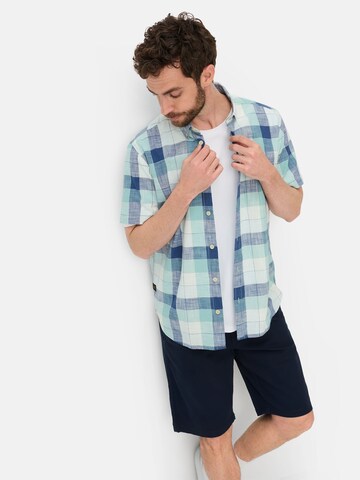 CAMEL ACTIVE Regular fit Button Up Shirt in Blue