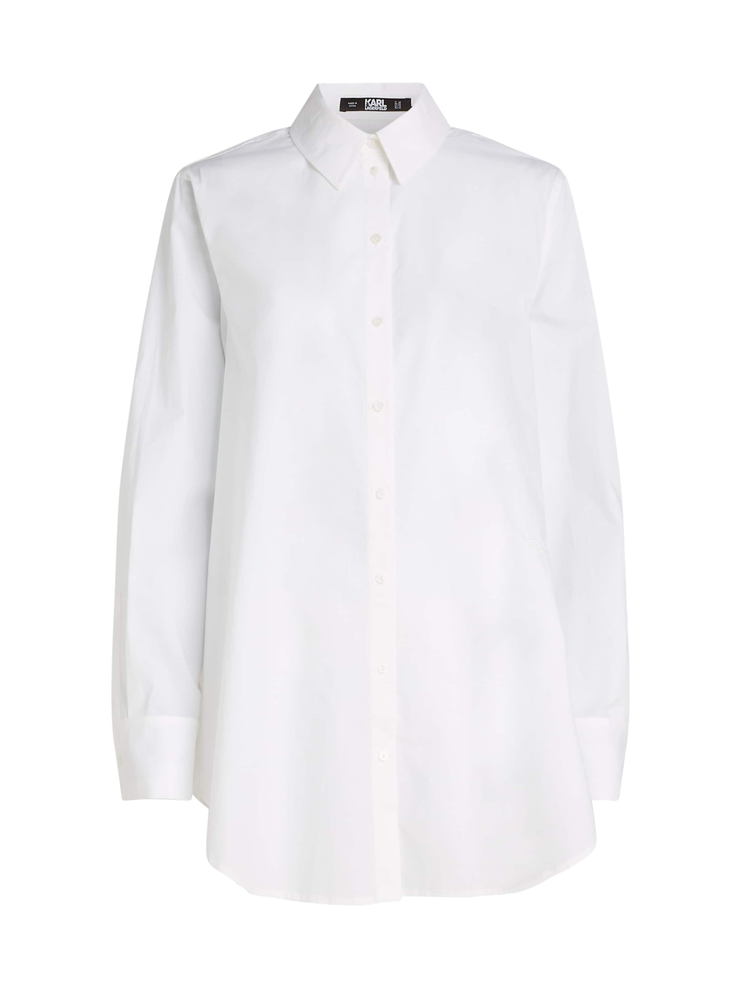 Karl Lagerfeld Halenka – bílá: přední strana