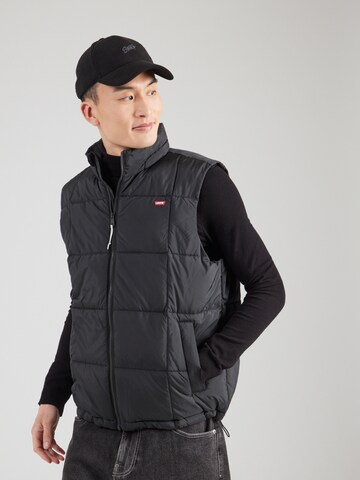 LEVI'S ® Weste 'PIEDMONT' in Schwarz: Vorderseite