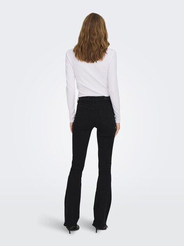 ONLY Flared Jeans 'JOSIE' in Schwarz