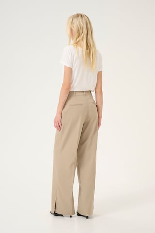 CULTURE regular Bukser 'Daina Anie' i beige