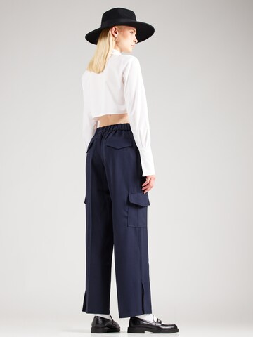 FRENCH CONNECTION Wide leg Cargobroek in Blauw