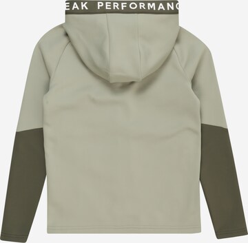 PEAK PERFORMANCE Sports sweat jacket in Green