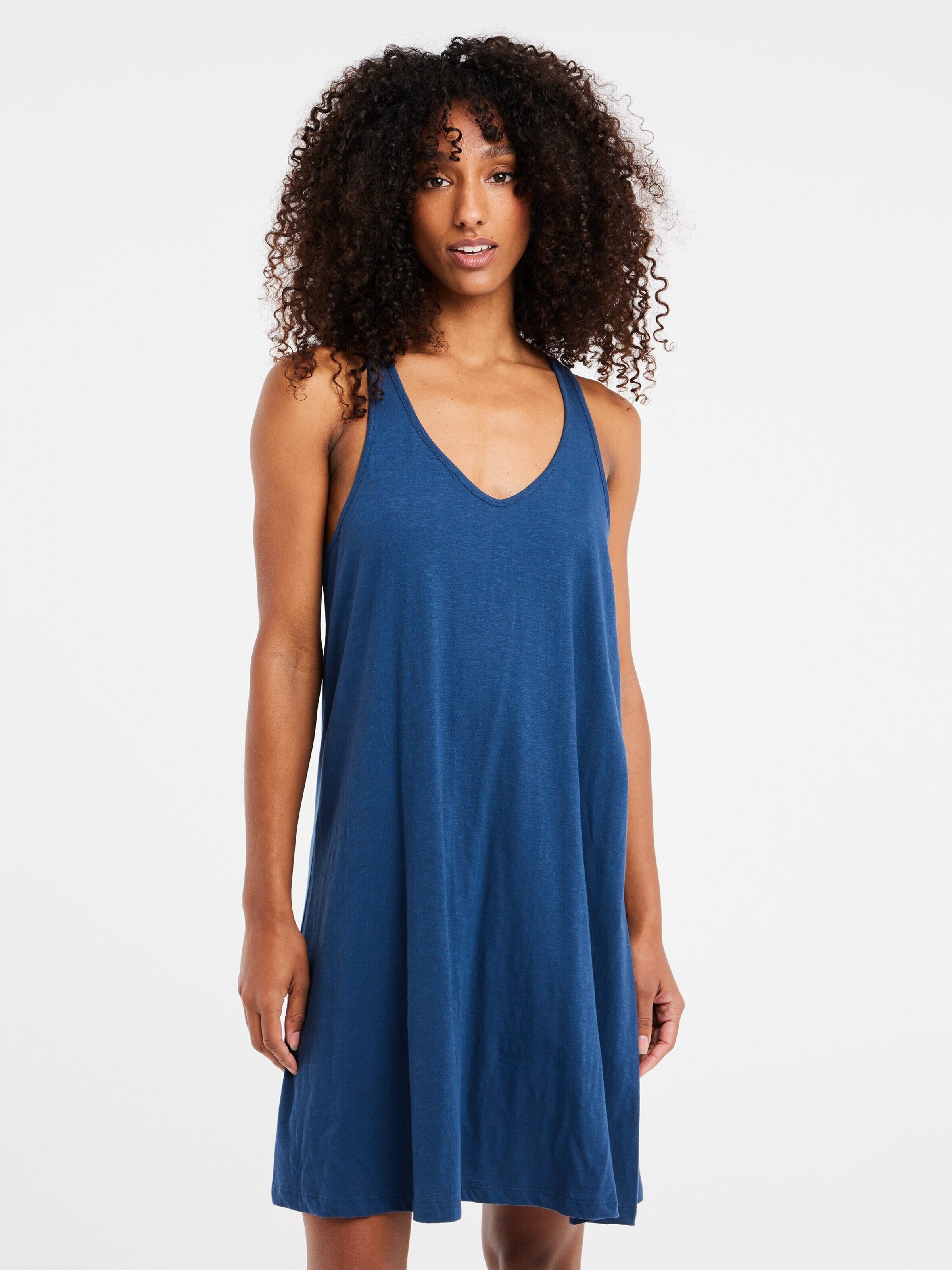 PROTEST Kleid 'PRTFELINE'‌‌‌‌‌‌‌‌‌‌ in Blau: Vorderseite