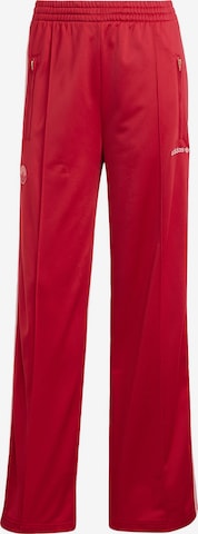 Pantaloni 'Firebird' di ADIDAS ORIGINALS in rosso: frontale