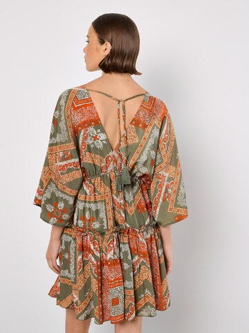 Apricot Jurk ' ' in Groen