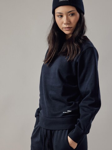 Felpa 'Felpa Felpata Girocollo' di OWN Off With Nature in blu: frontale